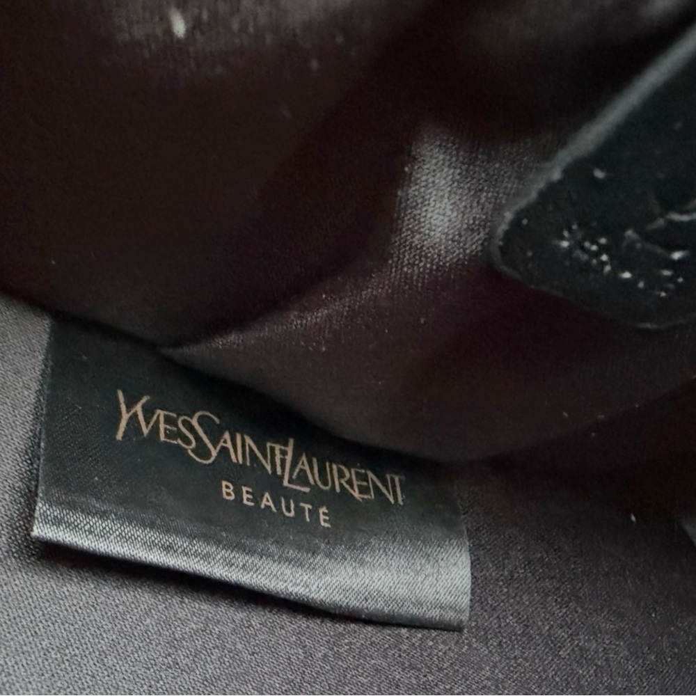 Yves Saint Laurent Black Quilted Camera Crossbody with Gold YSL Logo - Picture 7 of 7